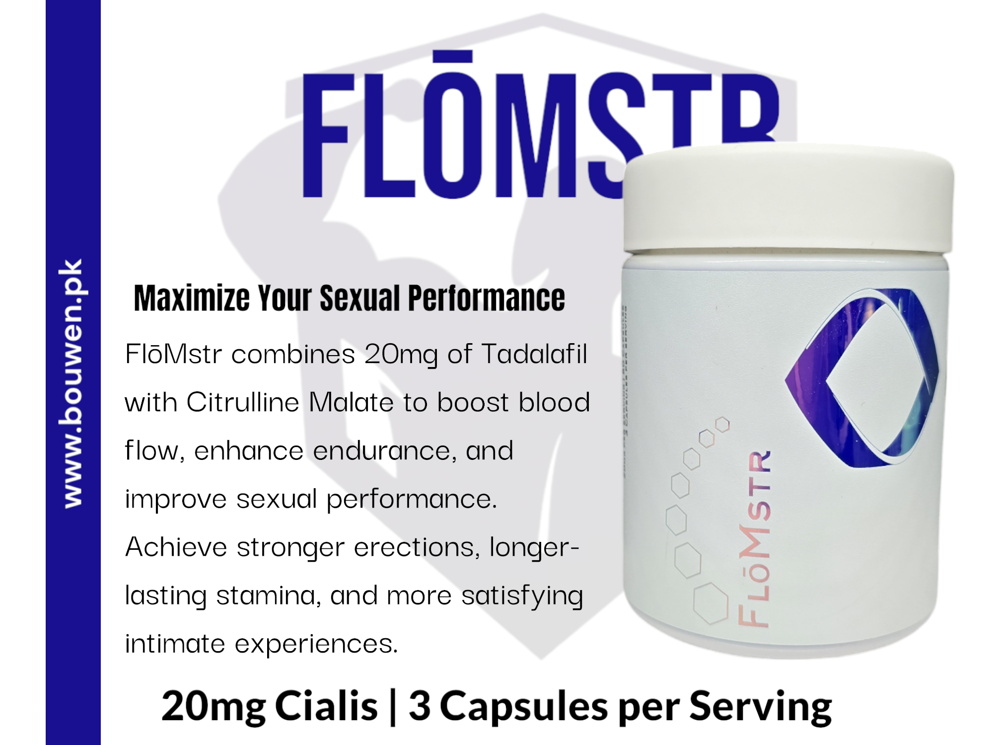 FlōMstr: Ultimate Cialis Blend – 20mg