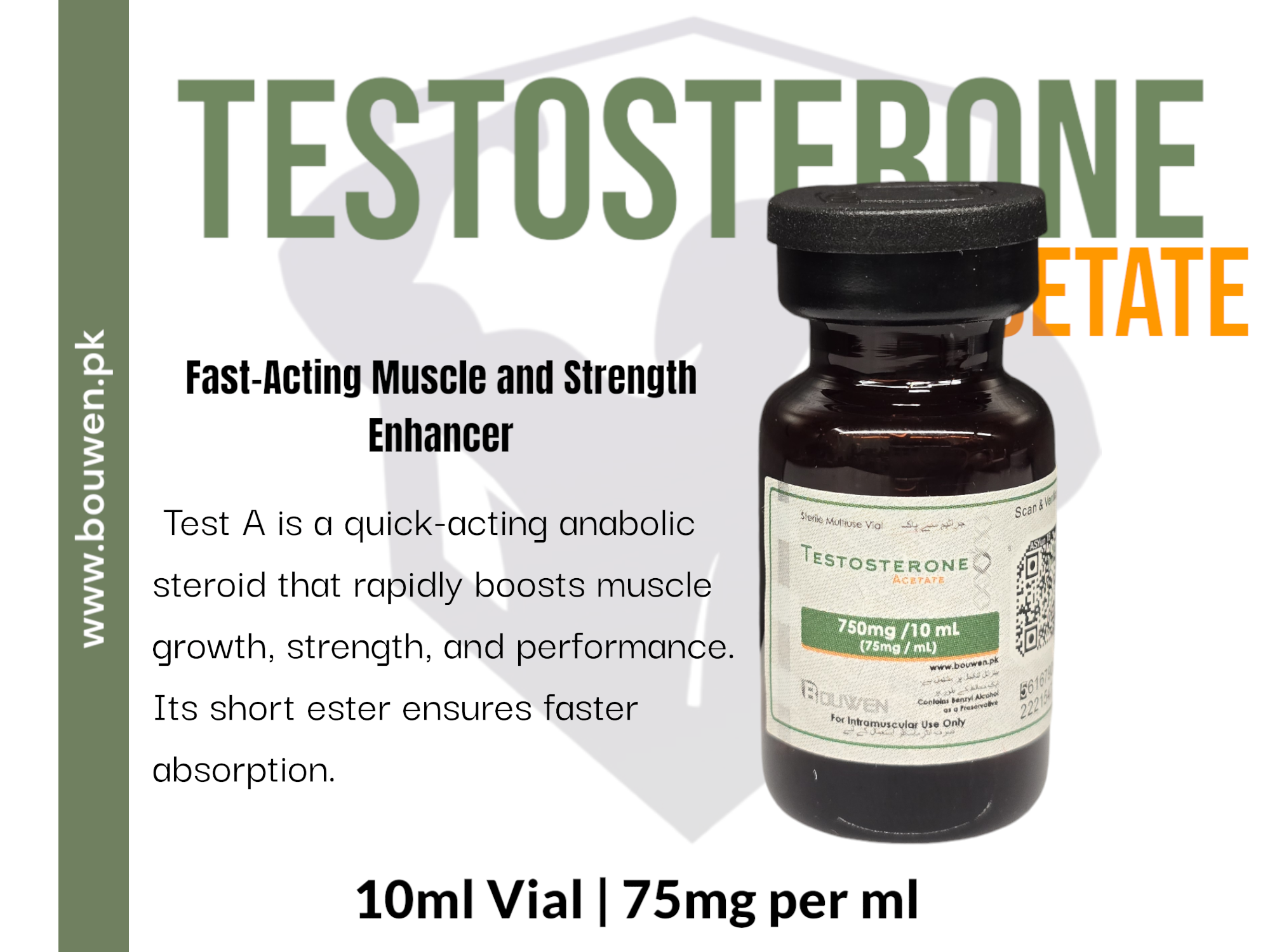Testosterone Acetate 75mg